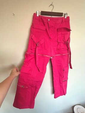 Dolls Kill Strappy Cargo Utility Pants
